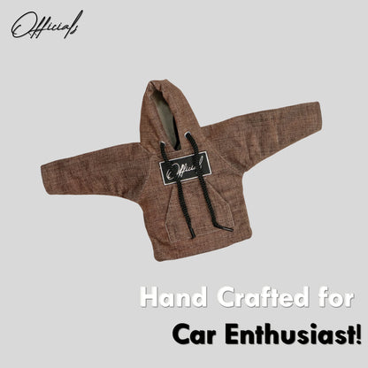 Officials Gear Knob Hoodie (Umber Texture Suede)